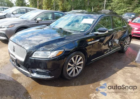 2018 Lincoln Continental Premiere z USA, uszkodzony, nr VIN 1LN6L9PK6J5602902